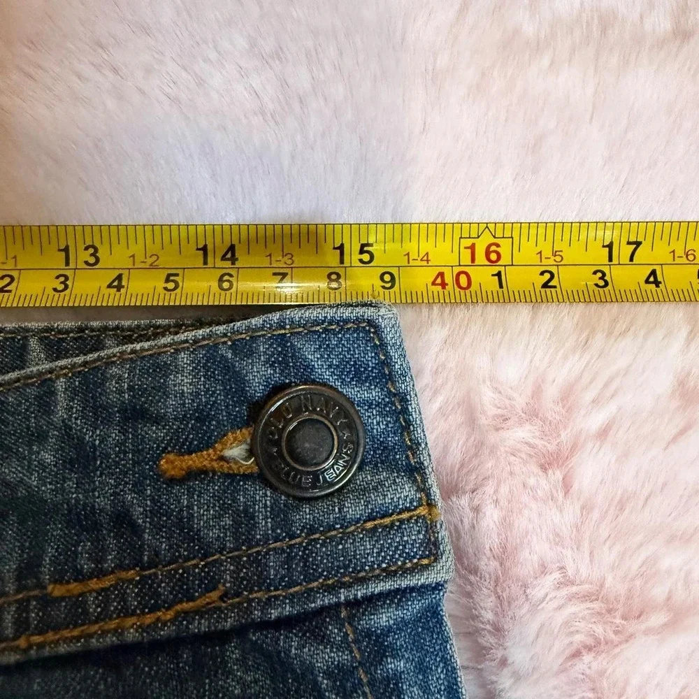 Y2K Old Navy ultra low waist denim skirt